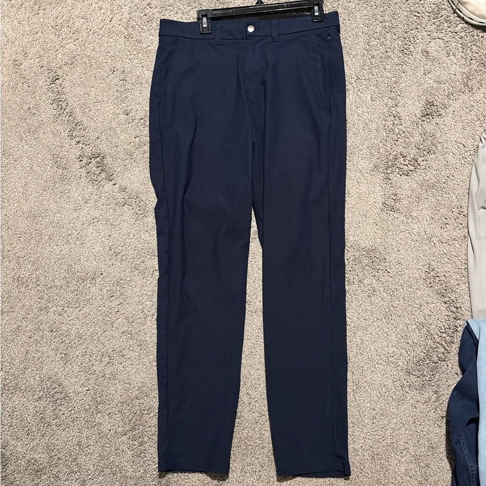Lululemon Athletica Men's Dark Blue Chinos